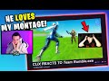 FLEA Reacts To CLIX Reacting To HIS MONTAGE!