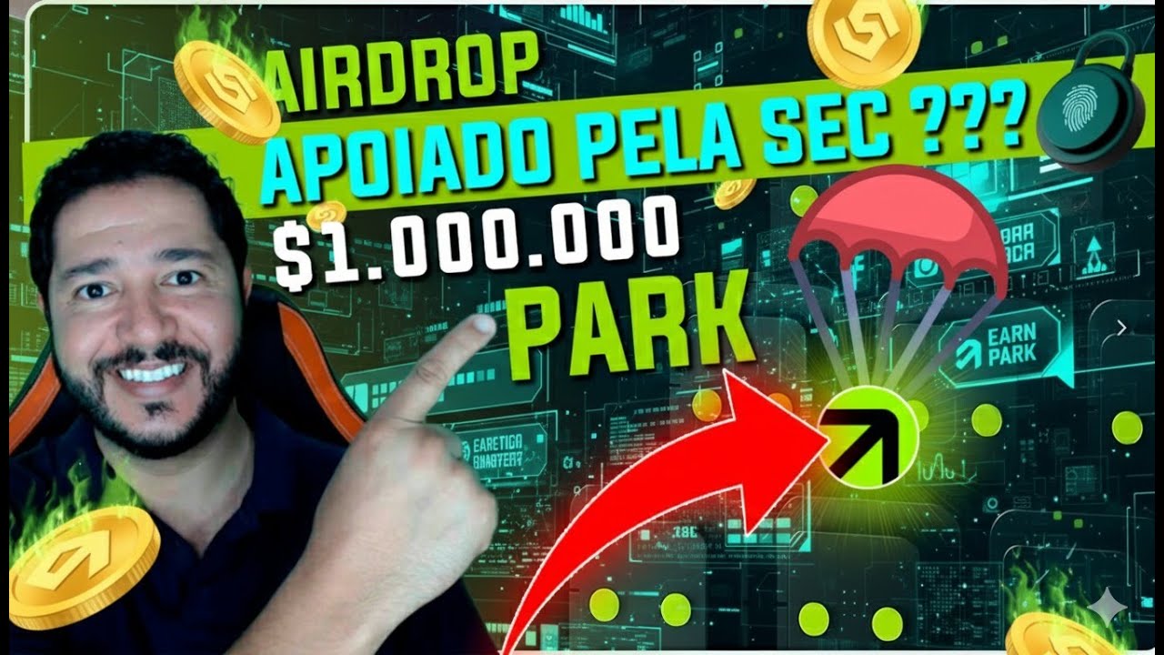 AIRDROP de $1 MILHÃO! 🤯 Como Ganhar Pontos Park (Token PARK) na Earn Park [Passo a Passo]