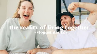 Fun Filled Saturday & The Reality Of Living Together | Vlogust Day 12