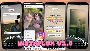 Instaflux v1.0 64BIT iOS Instagram with iOS Emojis and New Stylish Fonts