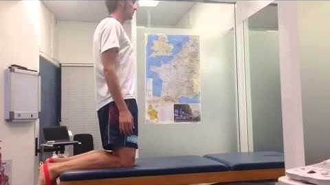 Nordic Hamstring Curl Demonstration