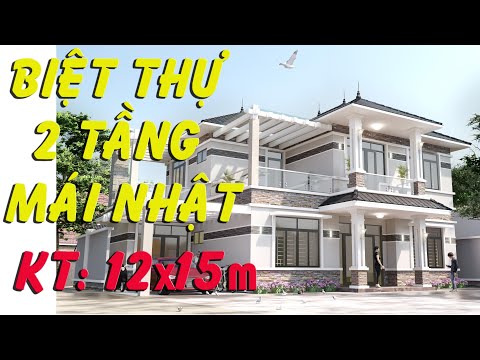 Video Mẫu nhà đẹp biệt thự 2 tầng mái nhật hiện đại Nhà có... - youtube