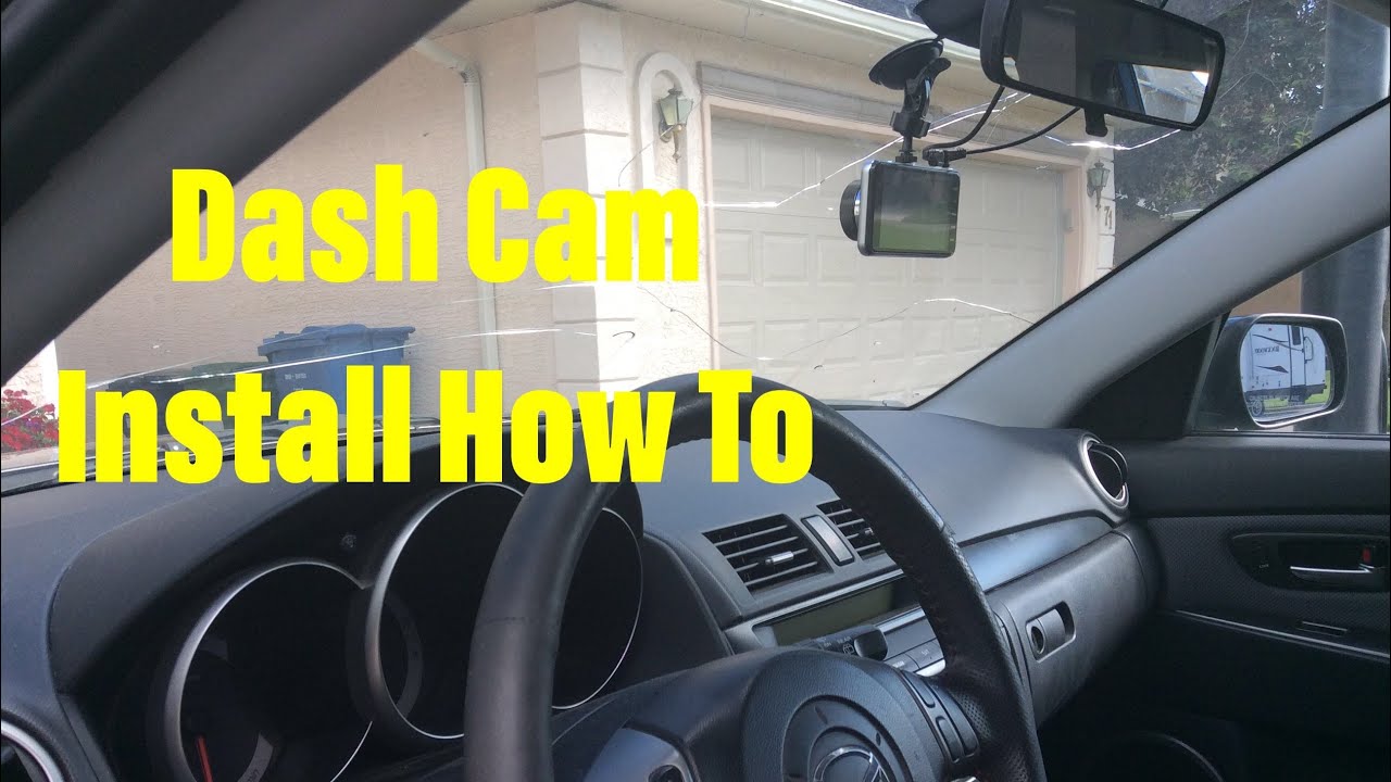 How To Install A Dash Cam (Apex Cam Tour 4) 