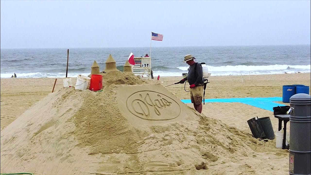THE 34th ANNUAL BELMAR NEW JERSEY SANDCASTLE CONTEST YouTube
