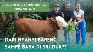 NOVIA MERINDING DATENG KE MINI ZOO BIMA KRETEK!!!