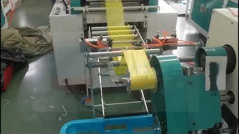 Roll garbage bag  making machine Auto Change Bag Rolls