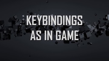 Ghost Recon: Breakpoint - my keybindings
