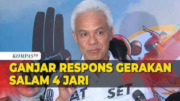 Muncul Gerakan Salam 4 Jari, Ganjar: Tunggu 14 Februari Dulu