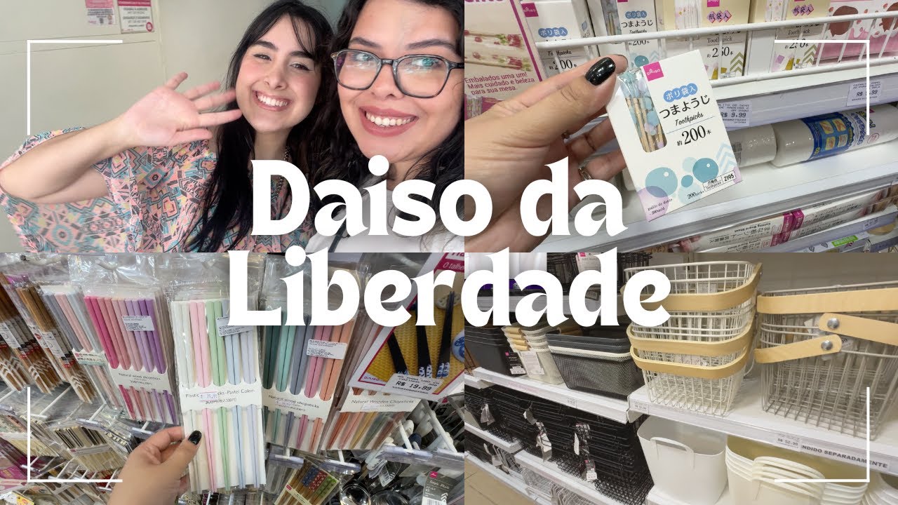 DAISO DA LIBERDADE | comprinhas com minha amiga @Dudi