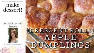 How to Make Crescent Roll Apple Dumplings