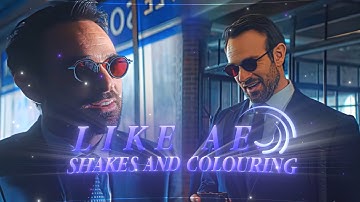 Like Ae shakes and colouring | Alight motion.