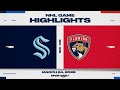 NHL Highlights | Kraken vs. Panthers - March 24, 2026