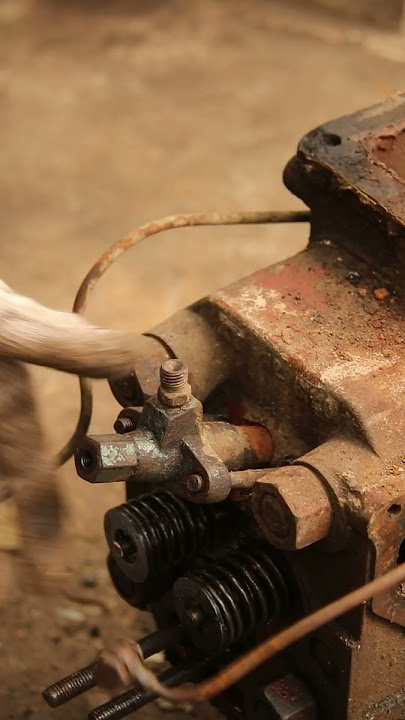 Fascinating machine restoration process…#restoration #machine