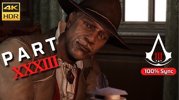 Assassins Creed III remastered Gameplay # 33 Sequence 10 Alternate Methods 100% Sync (PC) 4K60FPS