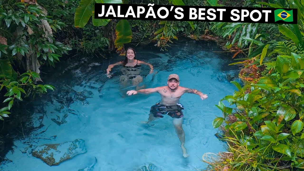 THE BEST NATURAL POOLS IN JALAPÃO TO SWIM IN 🇧🇷 BRAZIL TRAVEL PART 5