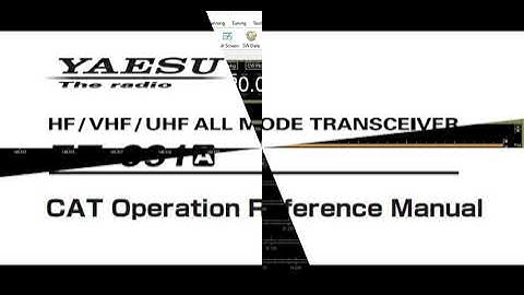 Programming FT991A Memory Locations into Ham Radio Deluxe using CAT Commands