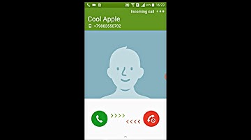 Samsung Galaxy A3 (2017) SM-A320F/DS  Incoming call (Screen video)