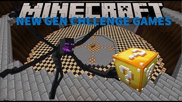 Minecraft:NEW GEN MUTANT ENDERMAN CHALLENGE GAMES - Lucky Block Mod - Modded Mini-Game