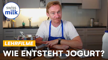 Wie machen Bakterien Joghurt?