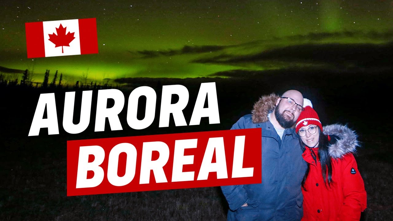 Fomos pro NORTE do Canadá ver AURORA BOREAL! Vlog de viagem: YUKON