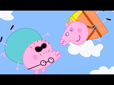 Peppa Pig Full Episodes - Parachute Jump - Cartoons for Children