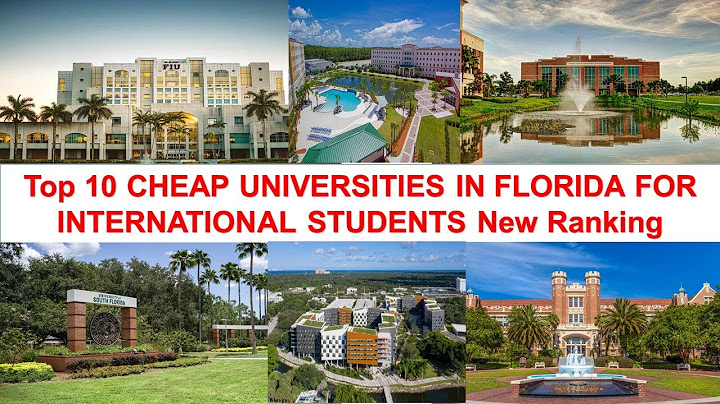 Top universities with low tuition in florida america