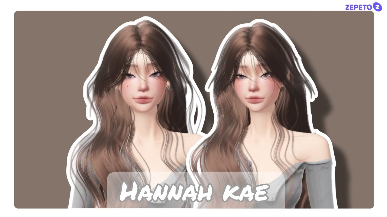 Zepeto Face tutorial Hannah Kae Ep.05 || โมหน้าเป็นhannah kae - YouTube