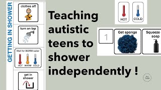 Teaching Autistic Teens To Shower Independently