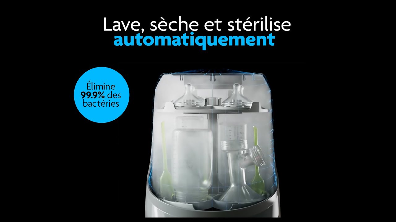 Le tout premier lavebiberons multifonctions Bottle Washer Pro Baby Brezza YouTube