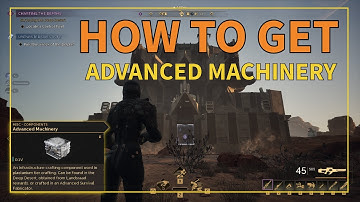How to Get Advanced Machinery | Don