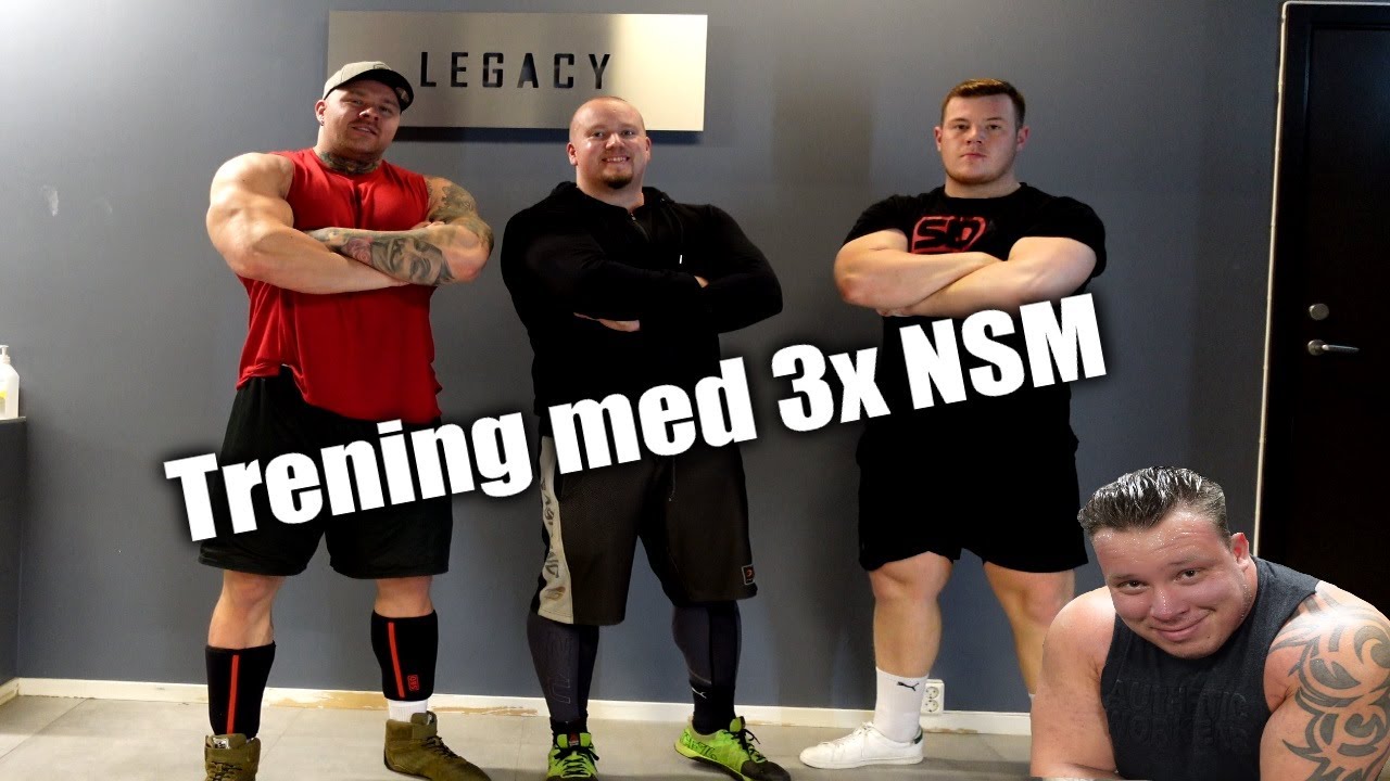 STRONGMANKNUT TRENER MED 3X NORGES STERKESTE MANN OLE MARTIN KRISTIANSEN