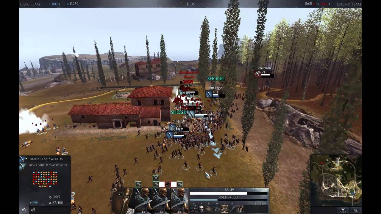 romeo Total War Arena (95)Сильвершилдовая беготня. (Beta)