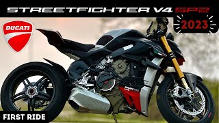 Taking Delivery of My New 2023 Ducati V4 SP2 Streetfighter | First Ride | Motovlog | 4k