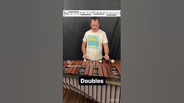 Doubles #marimba #classicalmusic #music #exercise #challenge #gauntlet #piano