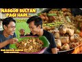 SEGARNYA NASGOR SULTAN SOSIS KANZLER & SALMON DI TENGAH SAWAH PAGI HARI