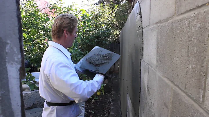 Stucco thickness to block walls
