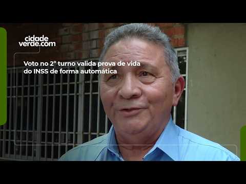 Voting in the second round automatically validates proof of life for INSS (Brazilian Social Secur...
