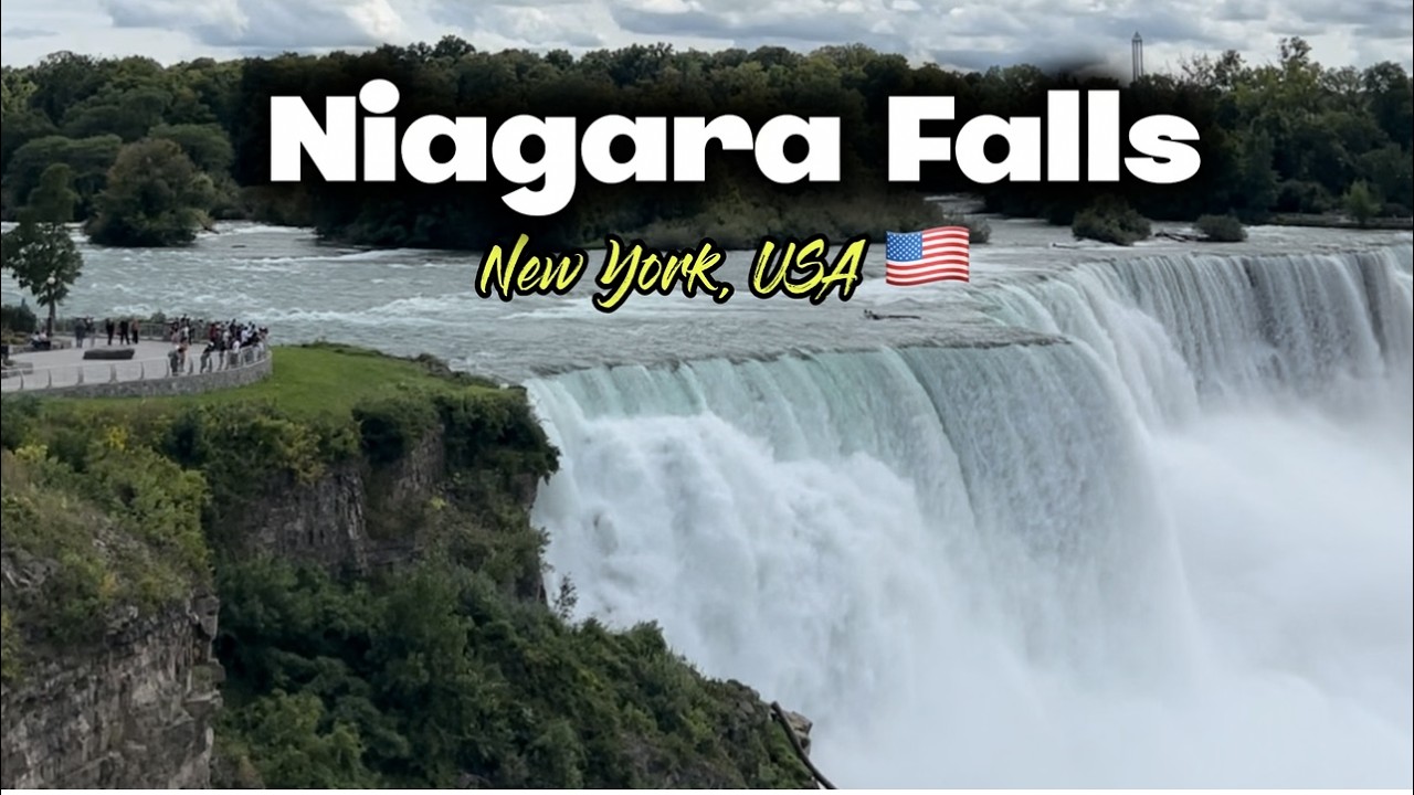Niagara Falls USA Walking Tour | Maid of the Mist Boat Tour (Full Experience)
