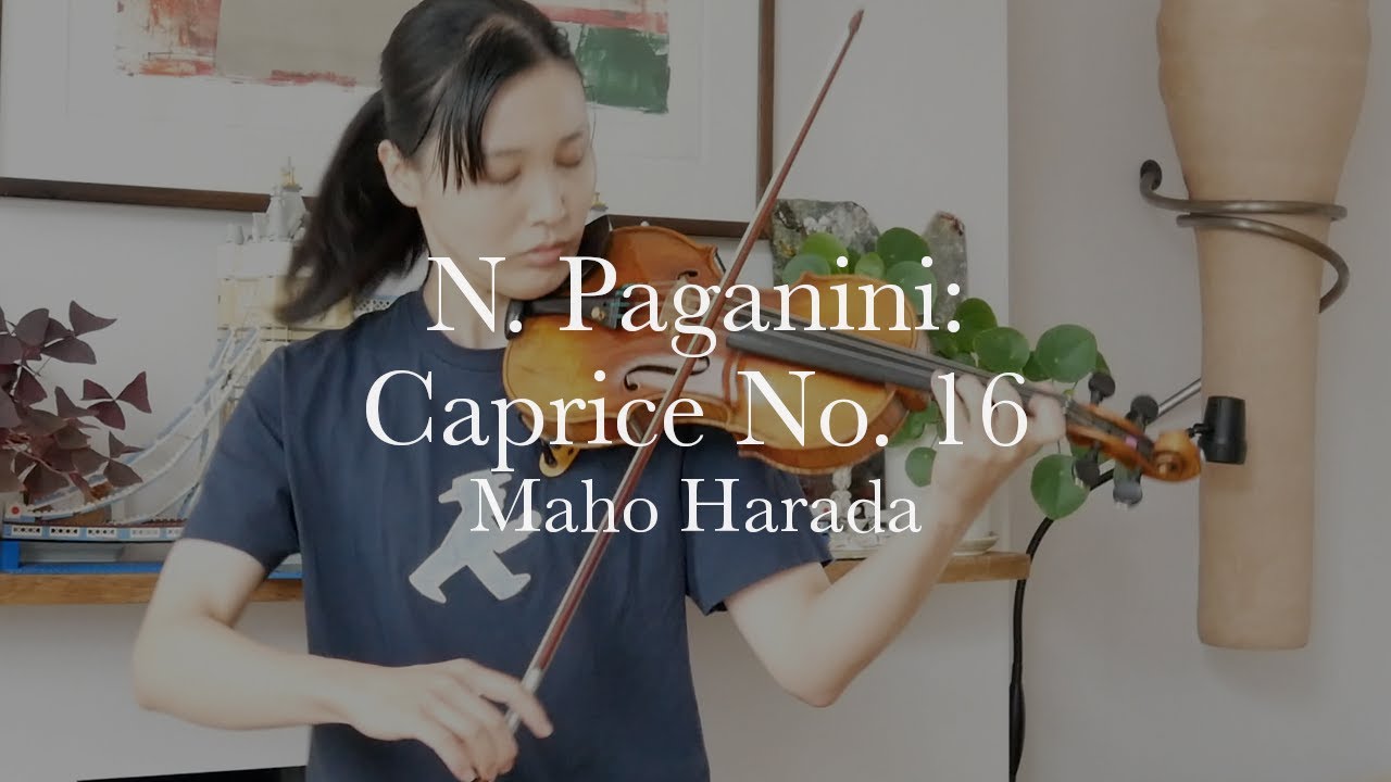 Paganini: Caprice No. 16 / パガニーニ：カプリス第16番 - YouTube