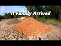 Clay for Bricks Delivered and a Quick Update on the Garden