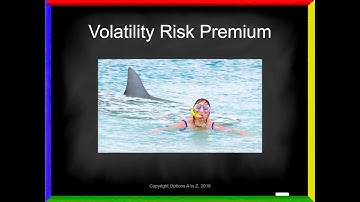 Volatility Risk Premium