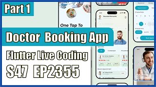 [Flutter] Flutter Live Coding EP2355 (Doctor Booking App UI Part 1) Profile
