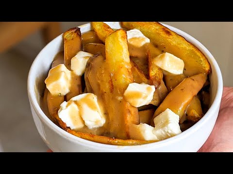 Recette de la poutine maison simple et rapide 🍟 / HOW TO MAKE CANADIAN POUTINE / وصفة بوتين