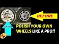 How To Polish Aluminum Wheels/Rims to LOOK LIKE CHROME