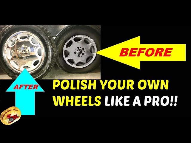 How to Restore Alcoa Aluminum Wheels to Mirror Shine in SECONDS using Flitz  Metal Polish 