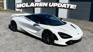 My Mclaren 720s Is Having Electrical Issues And Shop Update.