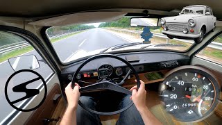 1979 Trabant 601 S | TEST DRIVE and TOP SPEED | POV