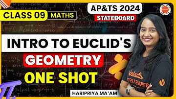Introduction To Euclids Geometry Class 9 | TS & AP Stateboard | Vedantu Telugu 8,9 & 10