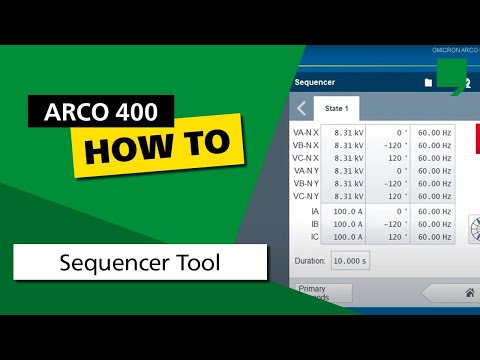 ARCO Control Tutorial – Sequencer Tool