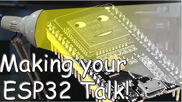 Make your ESP32 talk, playing WAV files on your ESP32, digital sound DAC ADC